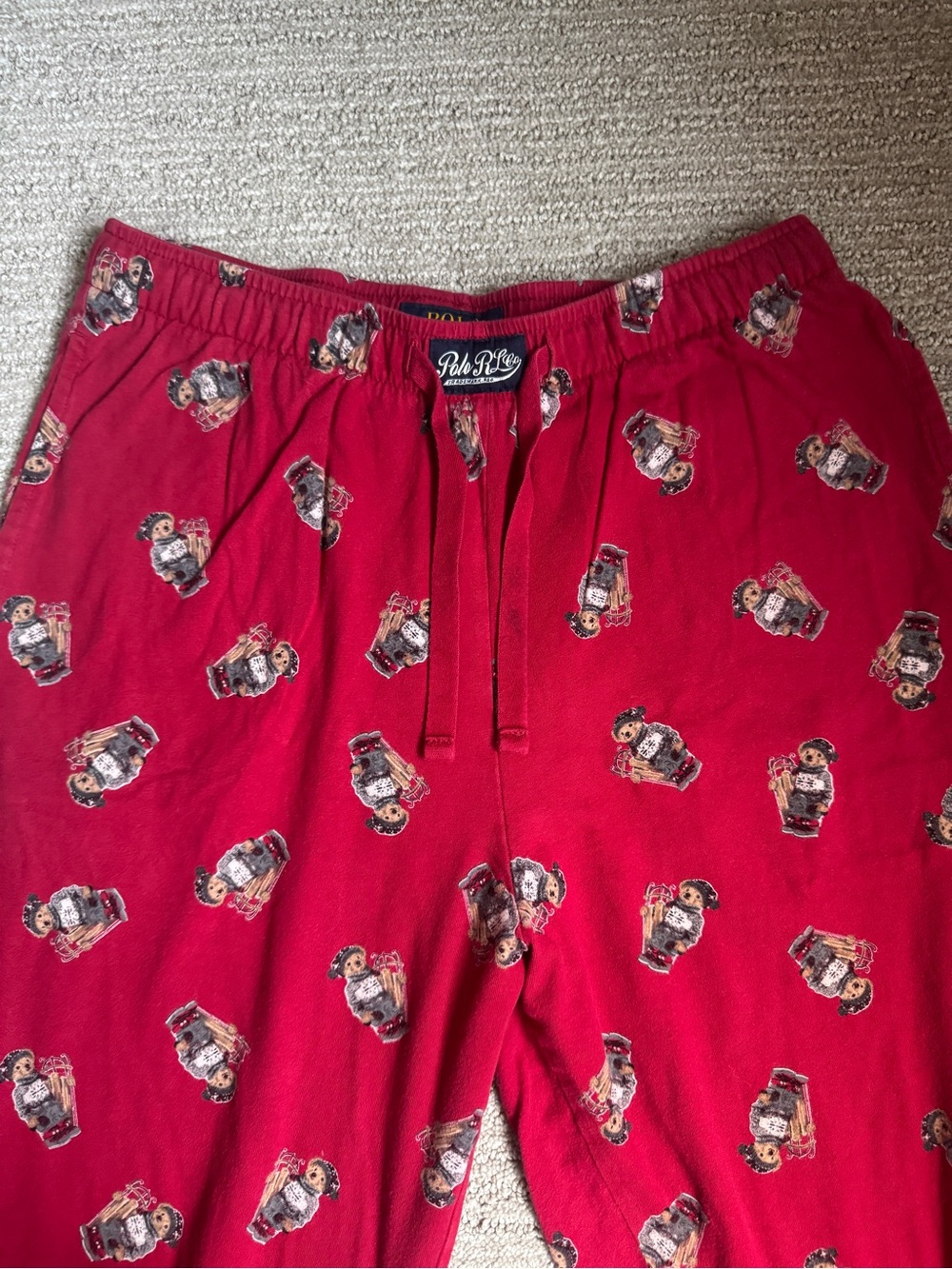 Ralph Lauren Polo Bear Pajama Pants
